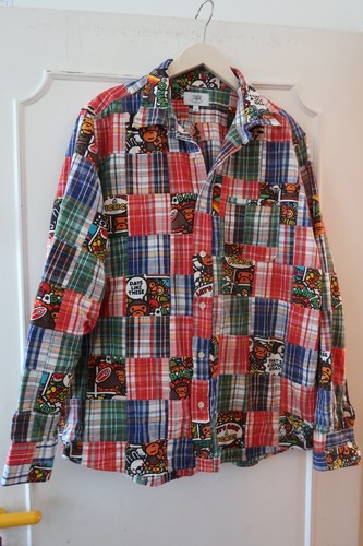 Bape japan chemise - chemise, patchwork
