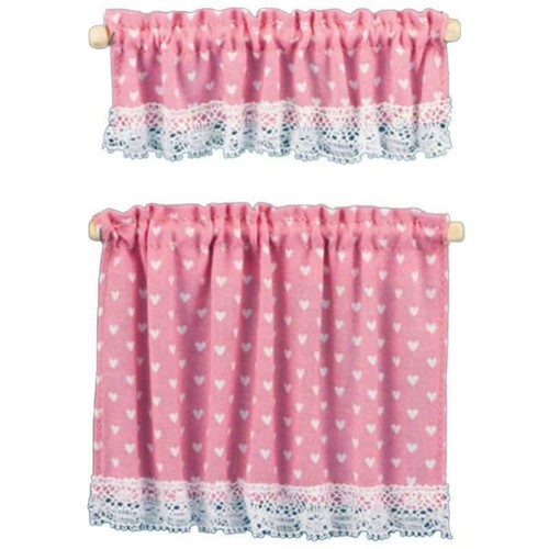Poupées maison blanc rose - blanc,
