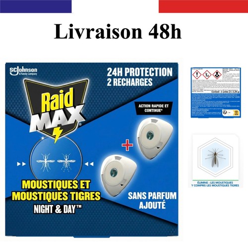 Raid max recharges - max, diffuseur