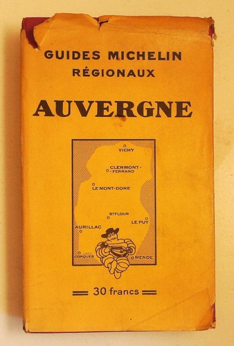Guide michelin régionaux 1932 - régionaux,