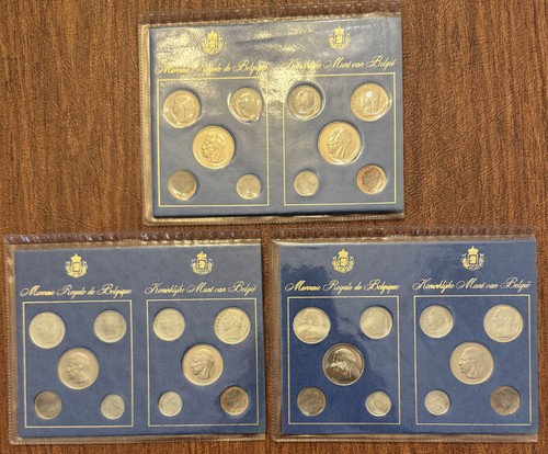 Piece lot 1975 belgium - 3,