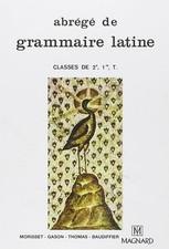 Abrégé grammaire latine - grammaire,