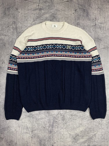 Pull vintage lacoste - pull,