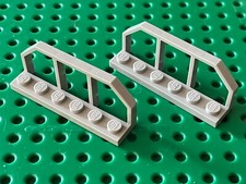 2 x LEGO Train OldGray WAGON