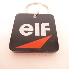 PORTE-CLES KEY RING - BOURBON - ELF - PRODUITS PETROLIERS - HUILES / CARBURANTS