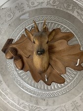 Accroche Clé Mural Décore Forestier Cerf Et Gland