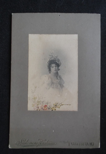 Photo cdv albuminée - cdv,