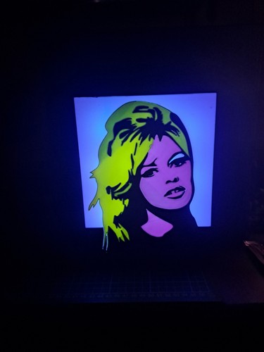 Brigitte bardot lampe - lampe, lightbox