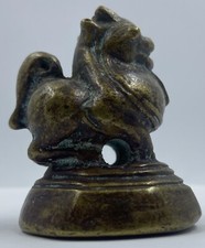Poids en bronze ancien d'opium