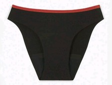 Neuf : Culotte Périodique Menstruelle SMOON Coton BIO Flux Abondant Noir T : XS