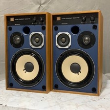 JBL 4312M Compact 3 Way LoudSpeaker Speaker Set Blue Line Harman Japan USED