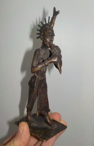 Statuette sculpture musicien - statuette,