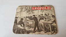 Ancien sous bock bière LEOPOLD  N°12