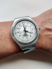 Vintage. SWATCH IRONY AG1995 Base Metal. Water Resistant. Swiss Made.
