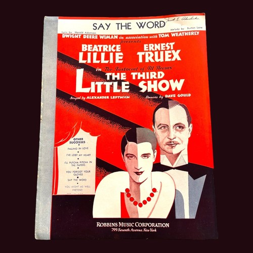Say the word sheet - the, music