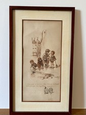 ANCIEN DESSIN ORIGINAL DE