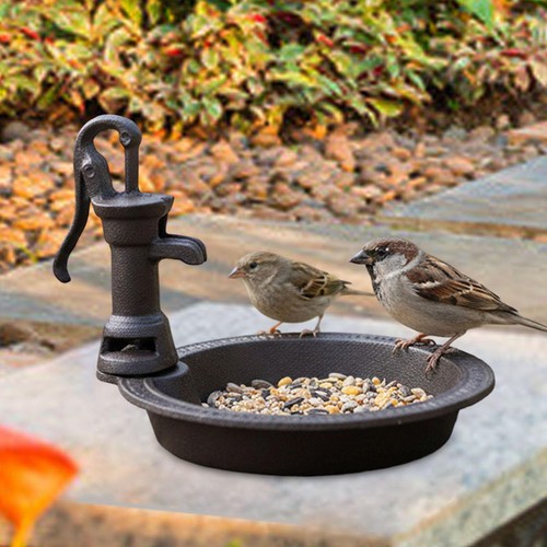 Mangeoire oiseaux vintage - mangeoire,