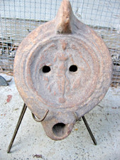 LAMPE A HUILE ROMAINE  DECOR