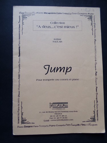 Partition jump pour - partition,
