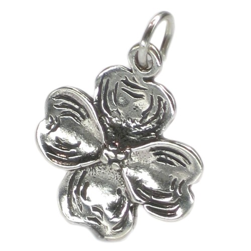 Charm argent sterling - charm, fleur