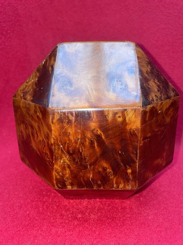 Boîte hexagonale ancienne - hexagonale,
