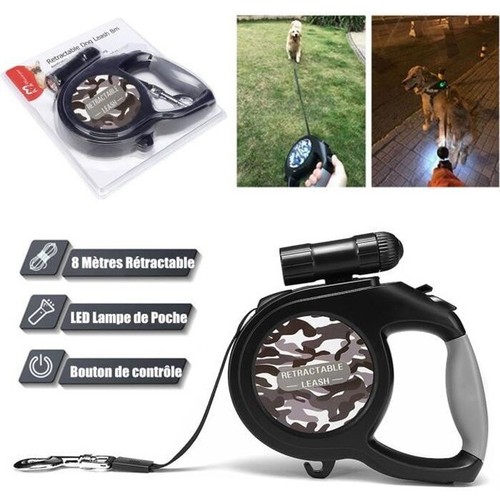Laisse chien 50kg led - laisse, 9