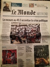 LE MONDE 18 mars 2023- POLYNESIE : les magistrats du bout du monde, JAIME HAYON