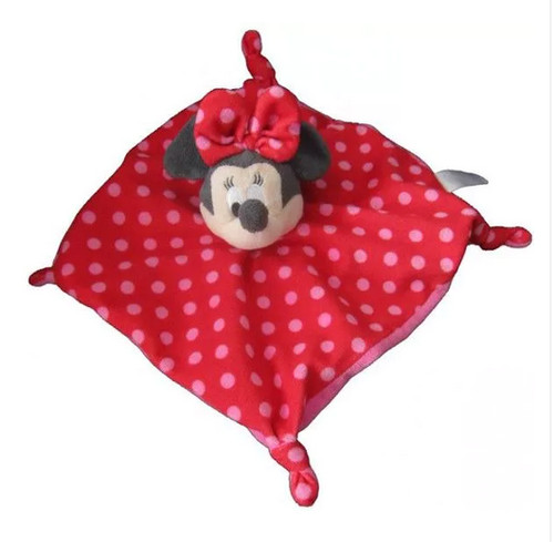 Doudou plat carré minnie - doudou,