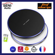 Chargeur Sans Fil 15W pour iPhone  Tapis de Charge Sans Fil Rapide par Induction