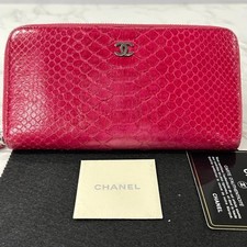 Portefeuille Chanel peau de