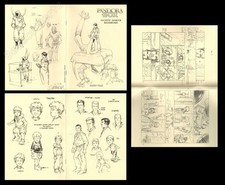 Carnet Croquis DAMOUR Hobby Folie Pandora Box 150ex signé 15x21