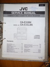 Service manuelle pour jvc - manuelle,