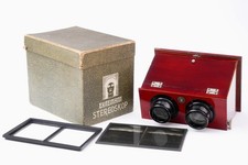 Grande visionneuse stéréoscopique  ERNEMANN 10x15cm "Ernemann Stereoskop".