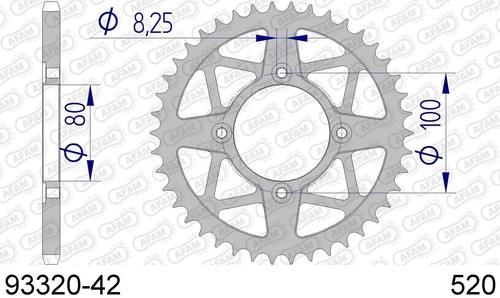 Couronne afam 93320 all - 93320-42,
