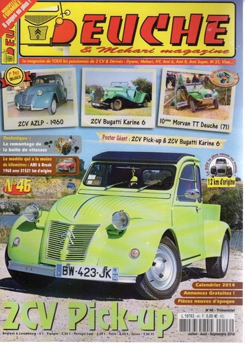 Deuche mehari magazine 46 - deuche, &