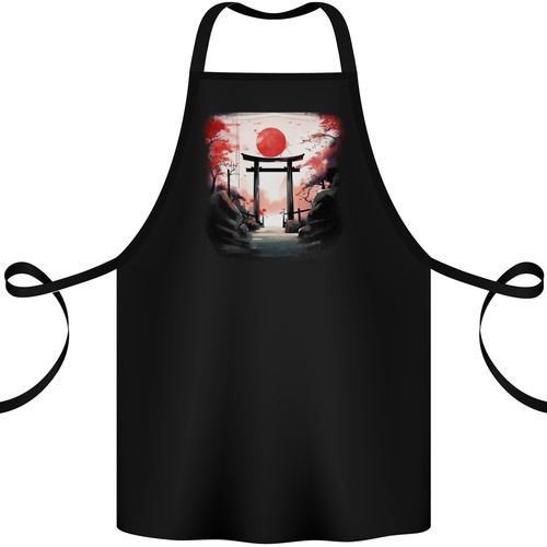 Tablier coton tori japonais - en,