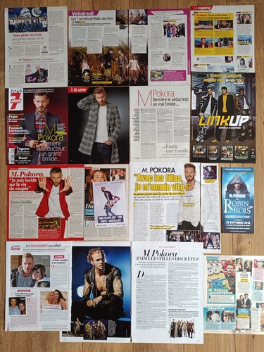 Pokora coupures de presse - coupures,