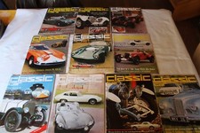Lot of 10  magazines CLASSIC CARS  1974 en anglais