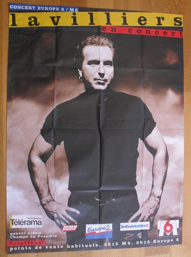 Bernard lavilliers affiche - lavilliers,