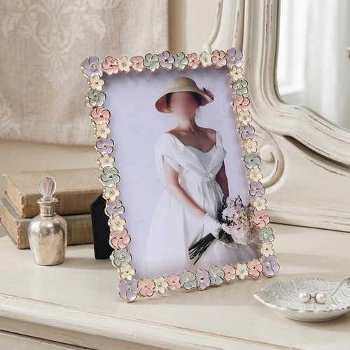 Photo pastel floral table - pastel,