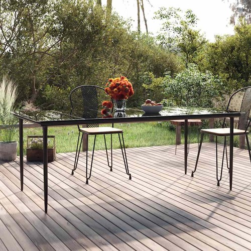 Table dîner jardin - de, noir