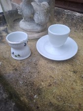 2 coquetiers porcelaine 1