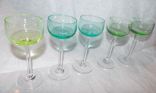 Lot anciens verres ouraline - anciens,