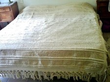 Couvre lit PIER IMPORT - Tissé à la main 100% coton