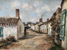 Henry Simon tableau ancien vue