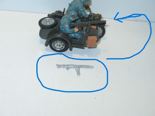 Britains mitrailleuse mg - 1,