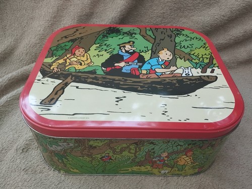 Boite metal tintin - boite,