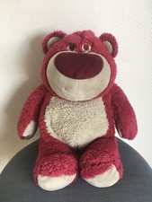 Peluche Officielle Disney Store Original Lotso Toy Story 3 Fraise 35 Cm