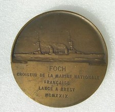 Medaille croiseur foch marine - croiseur,