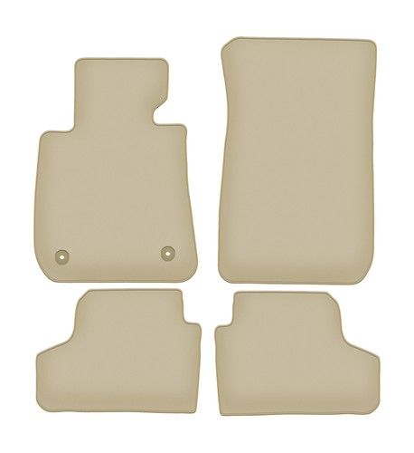 Tapis sol velours beige - tapis,